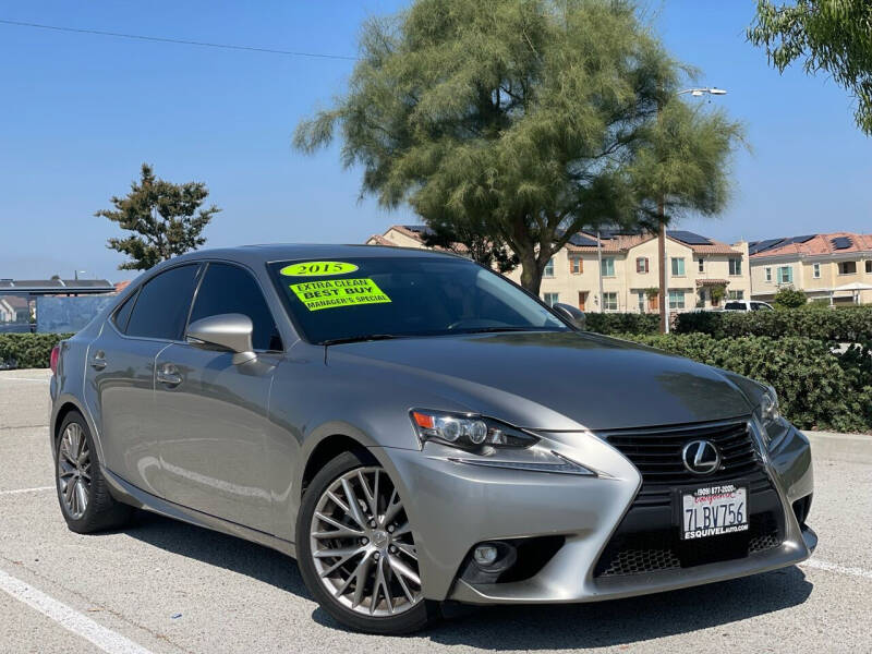 2015 Lexus IS 250 for sale at Esquivel Auto Depot in Rialto CA