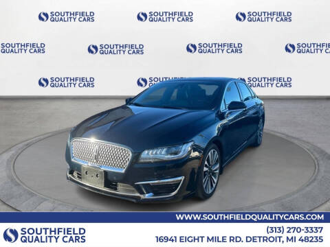 2020 Lincoln MKZ for sale at SOUTHFIELD QUALITY CARS in Detroit MI