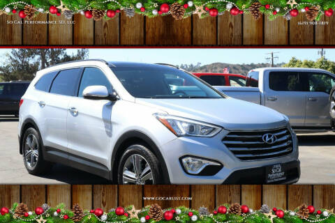 2015 Hyundai Santa Fe for sale at So Cal Performance SD, llc in San Diego CA