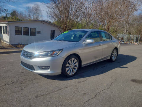 2013 Honda Accord for sale at TR MOTORS in Gastonia NC