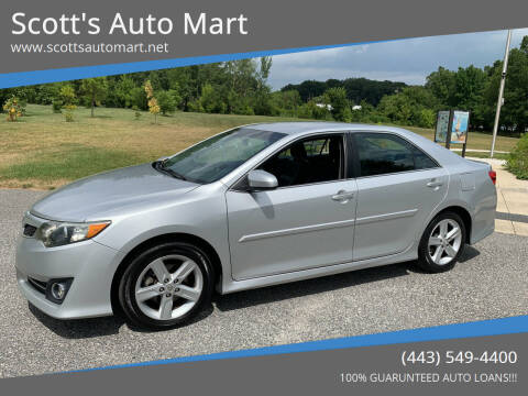 2014 Toyota Camry for sale at Scott's Auto Mart in Dundalk MD