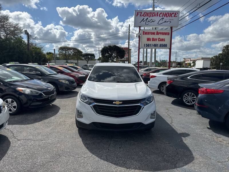 2019 Chevrolet Equinox for sale at Florida Choice Motorcars in West Palm Beach FL