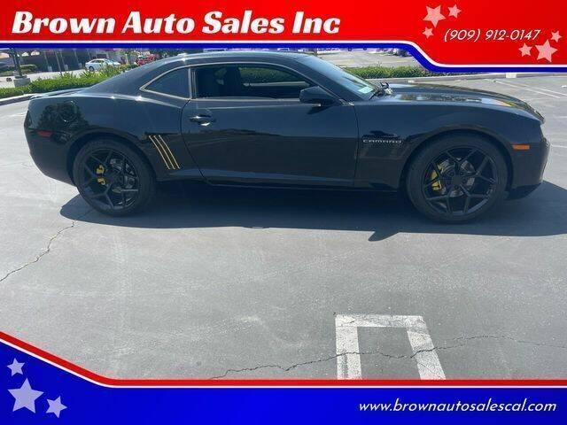 2013 Chevrolet Camaro for sale at Brown Auto Sales Inc in Upland CA