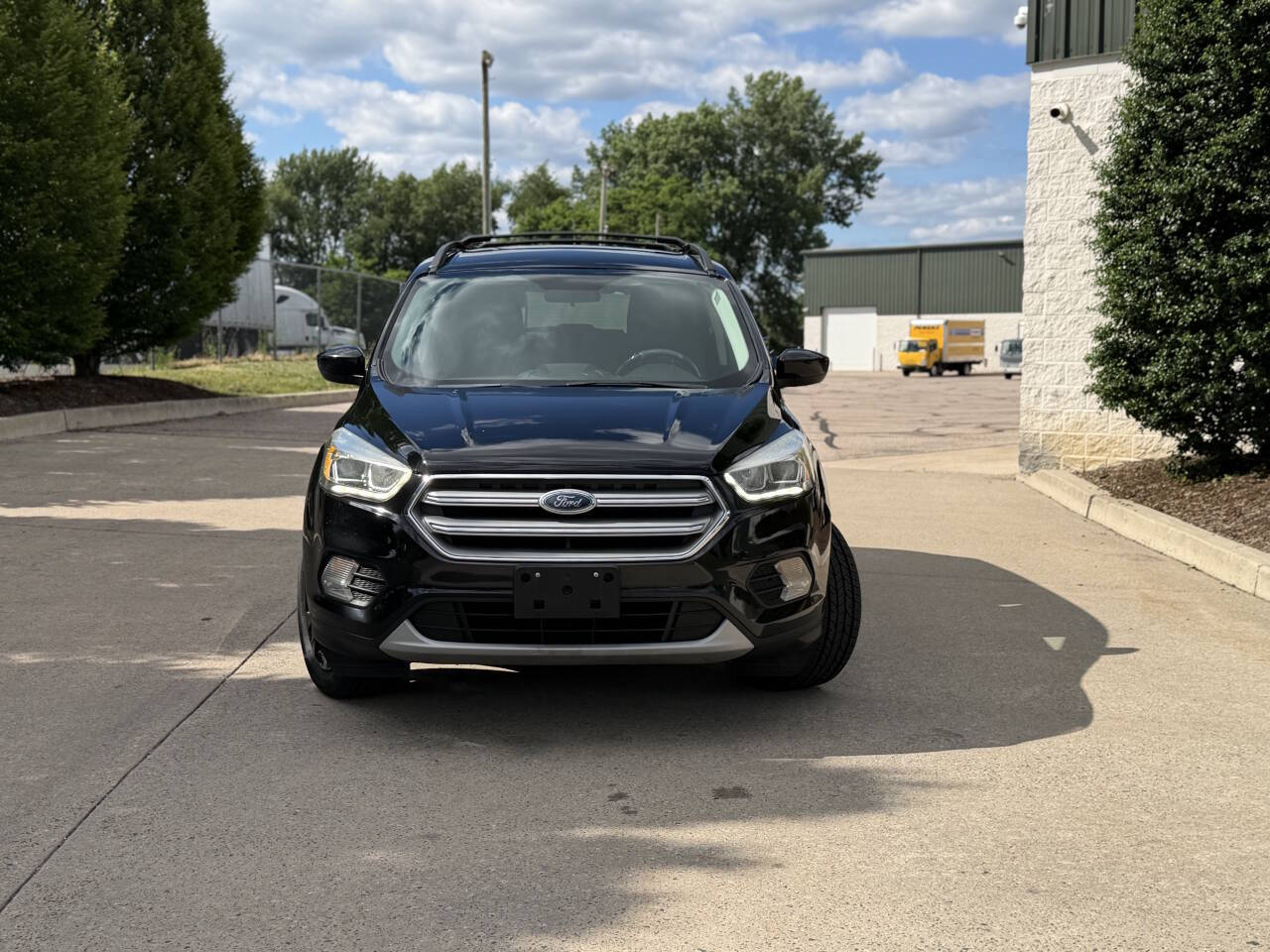 Black 2017 Ford Escape SE AWD SE 4dr SUV 1