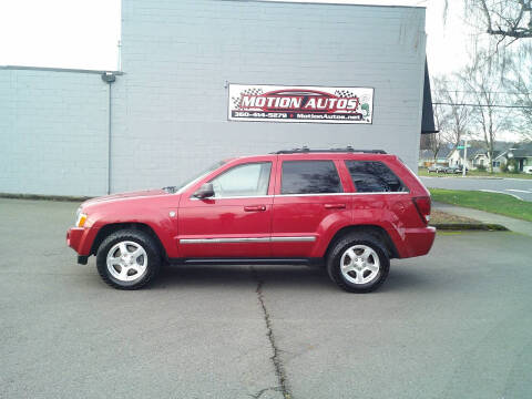 2006 Jeep Grand Cherokee for sale at Motion Autos in Longview WA