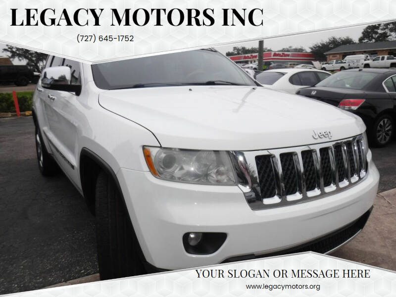 2013 Jeep Grand Cherokee for sale at LEGACY MOTORS INC in New Port Richey FL