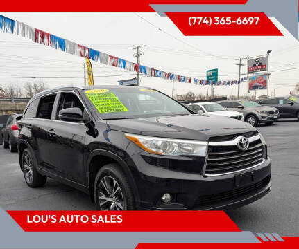 2016 Toyota Highlander XLE