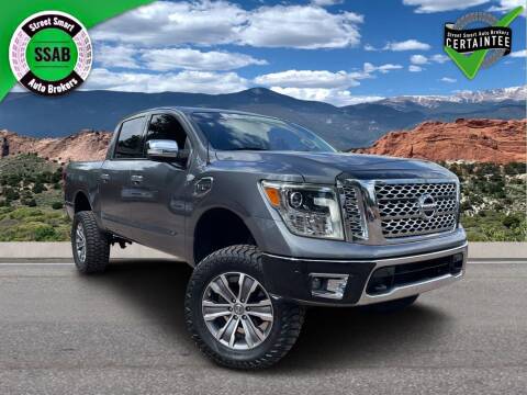 2017 Nissan Titan for sale at Street Smart Auto Brokers in Colorado Springs CO
