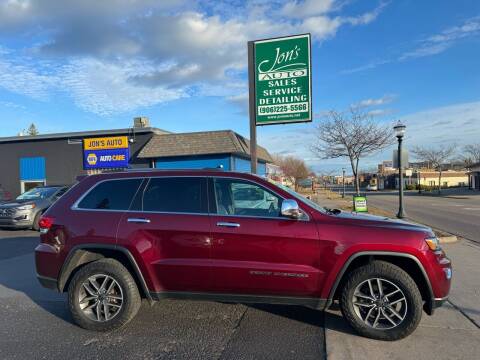 2020 Jeep Grand Cherokee for sale at Jon's Auto in Marquette MI
