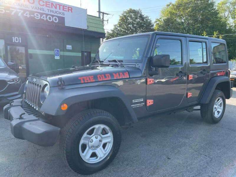 2014 Jeep Wrangler Unlimited for sale at Joliet Auto Center in Joliet IL