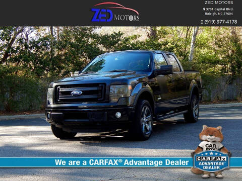 2014 Ford F-150 for sale at Zed Motors in Raleigh NC