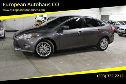 2014 Ford Focus for sale at European Autohaus CO in Denver CO
