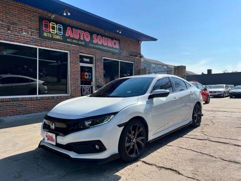 2019 Honda Civic for sale at Auto Source in Ralston NE