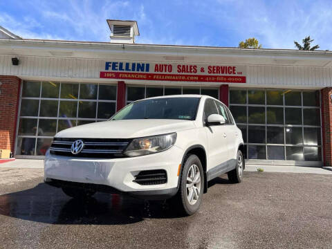 2013 Volkswagen Tiguan for sale at Fellini Auto Sales & Service LLC in Pittsburgh PA