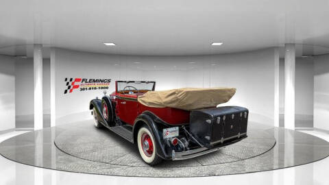 1934 Packard Eight convertible sedan