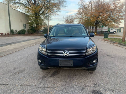 2012 Volkswagen Tiguan for sale at Horizon Auto Sales in Raleigh NC