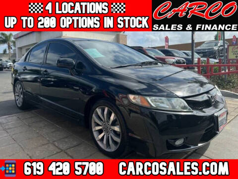 2009 Honda Civic for sale at CARCO SALES & FINANCE in Chula Vista CA