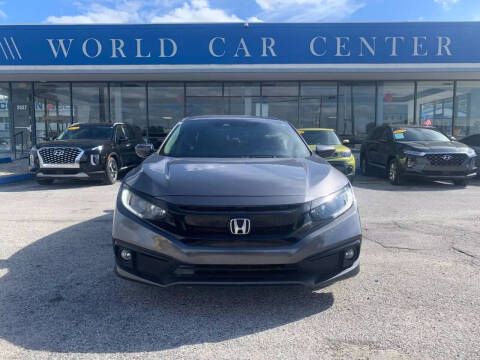 2021 Honda Civic for sale at WORLD CAR CENTER & FINANCING LLC in Kissimmee FL