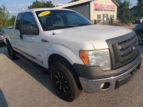 2012 Ford F-150 for sale at Reliable Cars Sales in Michigan City IN