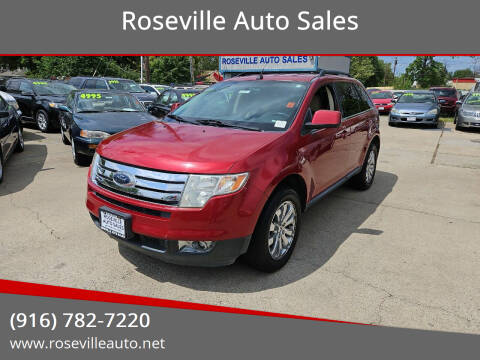 2008 Ford Edge for sale at Roseville Auto Sales in Roseville CA