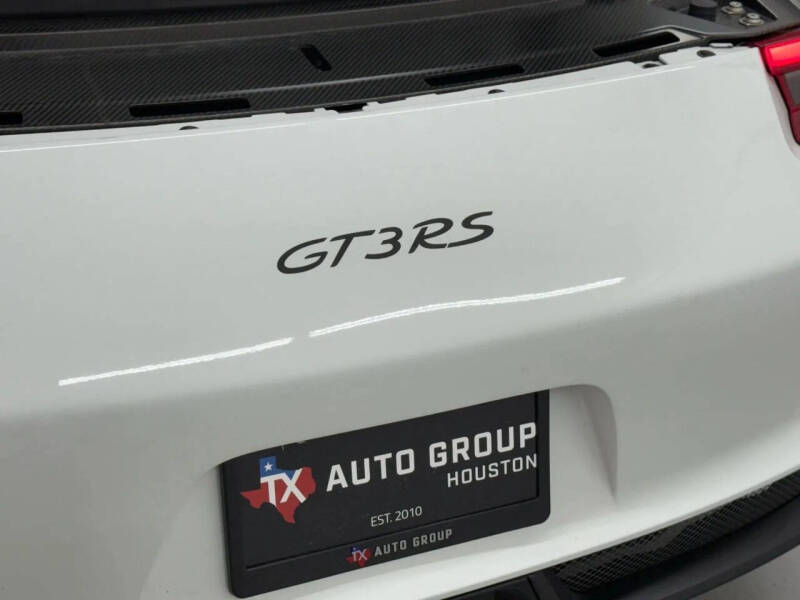 2019 Porsche 911 GT3 RS