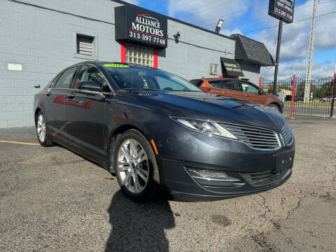 2014 Lincoln MKZ Hybrid for sale at Alliance Motors in Detroit MI