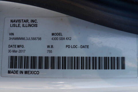 2018 International DuraStar 4300