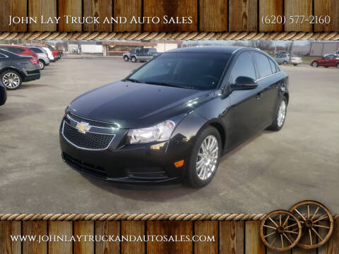 2014 Chevrolet Cruze for sale at John Lay Truck and Auto Sales in Independence KS