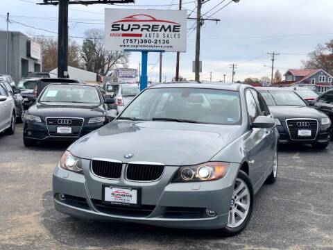 2006 BMW 3 Series for sale at Supreme Auto Sales in Chesapeake VA