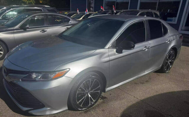 2019 Toyota Camry for sale at Adam Auto Sales Inc in Berlin, CT