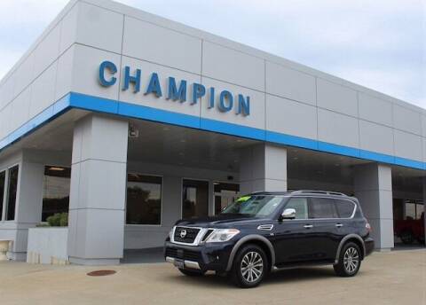 2018 Nissan Armada for sale at Champion Chevrolet in Athens AL