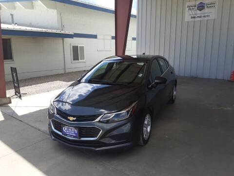 2017 Chevrolet Cruze for sale at QUALITY MOTORS in Salmon ID