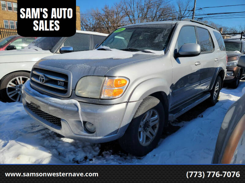 2004 Toyota Sequoia for sale at SAM'S AUTO SALES in Chicago IL