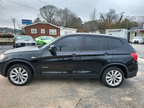 2013 BMW X3 for sale at One Stop Auto Group in Anderson SC