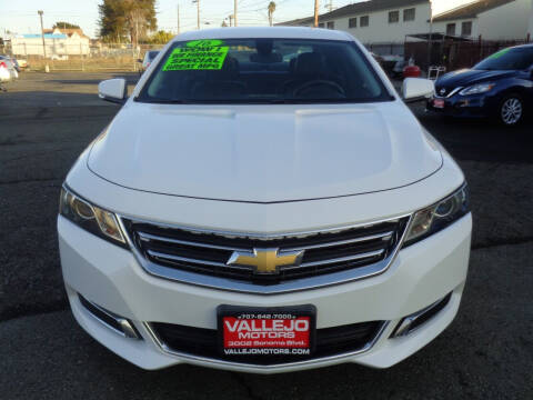 2016 Chevrolet Impala for sale at Vallejo Motors in Vallejo CA