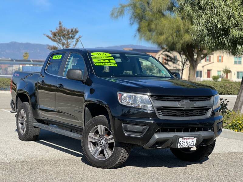 2016 Chevrolet Colorado for sale at Esquivel Auto Depot Inc in Rialto CA