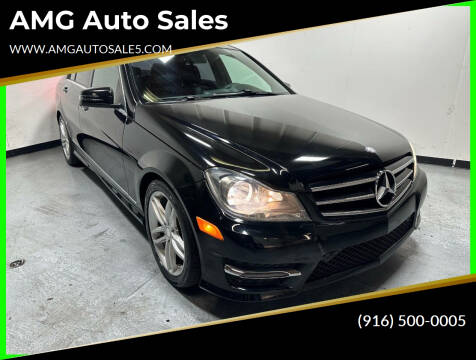 2014 Mercedes-Benz C-Class for sale at AMG Auto Sales in Rancho Cordova CA