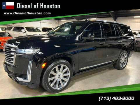 2021 Cadillac Escalade for sale at Diesel Of Houston in Houston TX