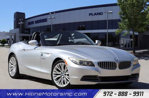 2009 BMW Z4 for sale at HILINE MOTORS in Plano TX