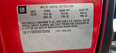 2006 Chevrolet Corvette