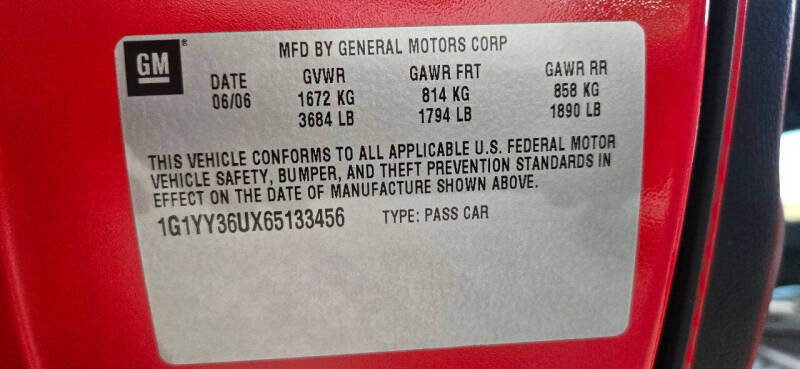 2006 Chevrolet Corvette