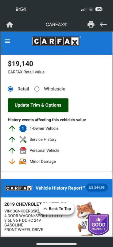 2019 Chevrolet Blazer RS