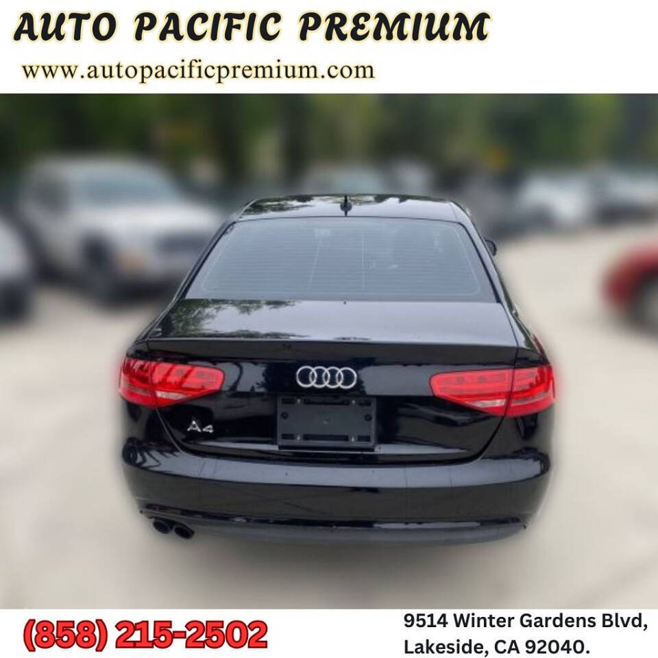 2014 Audi A4 for sale at Auto Pacific Premium in Lakeside, CA