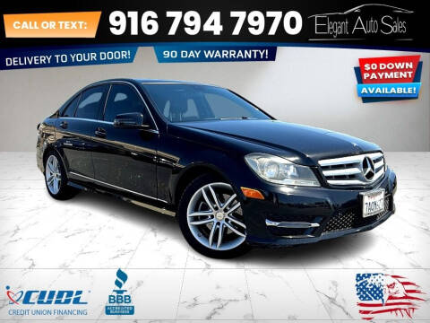 2013 Mercedes-Benz C-Class for sale at Elegant Auto Sales in Rancho Cordova CA
