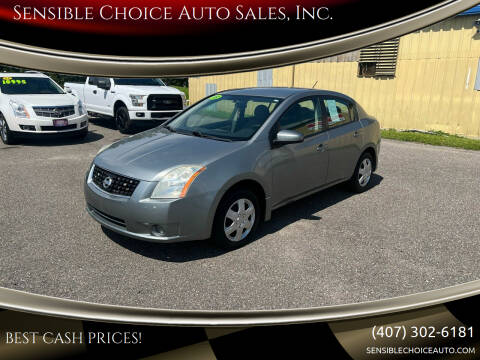 2008 Nissan Sentra for sale at Sensible Choice Auto Sales, Inc. in Longwood FL