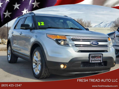 2012 Ford Explorer for sale at FRESH TREAD AUTO LLC in Spanish Fork UT