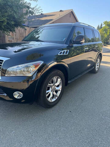 2012 Infiniti QX56 for sale at Lux Global Auto Sales in Sacramento CA