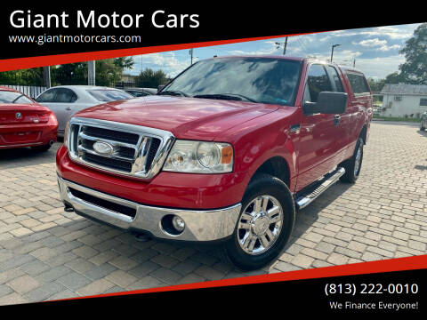 2008 Ford F-150 for sale at Giant Motor Cars in Tampa FL