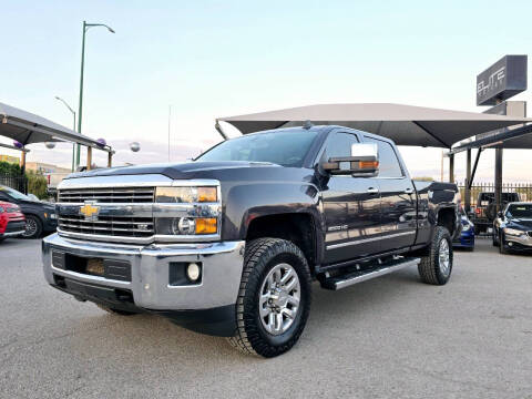 2015 Chevrolet Silverado 2500HD for sale at Elite Motors in El Paso TX