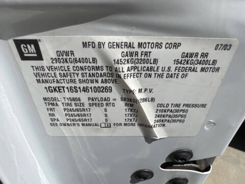 2004 GMC Envoy XL